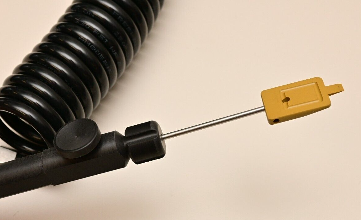 Semiconductor Wafer Wand w/ Rectangular Tip H-Square SPF2 ESD Safe Coil Hose