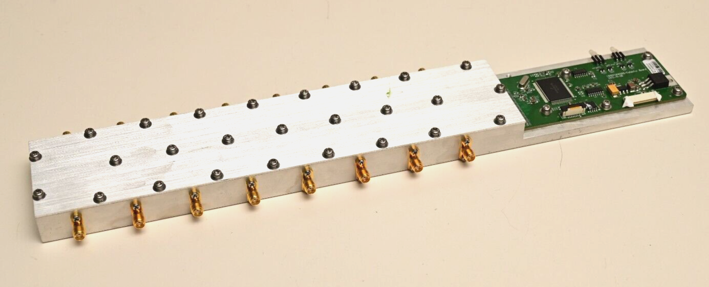 BTI TE Connectivity AIP 581025614205 Detector Board 8xSMA 8xQMA Gold Plated RF