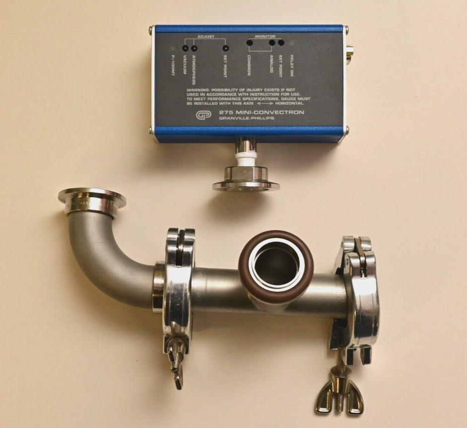 Granville-Phillips 275 Mini-Convectron Ion Gauge Tee & Elbow Fittings 275800-EU