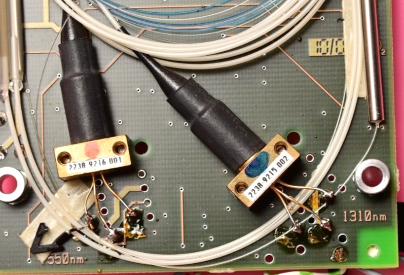 Acterna OLS-15 Main PCB Board w/ 1310nm/1550nm Fiber Optic Laser Diodes CW -7dBm