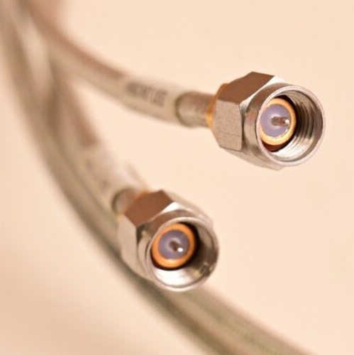 QTY 2 Tensolite Flexible RF Coaxial Cables SMA Agilent 8121-1261