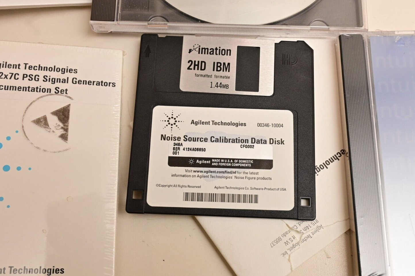 Agilent GS-9200 MCPA Test Set User Manuals CDs Disks PSI/PSG/PSA/ESG ~15lbs