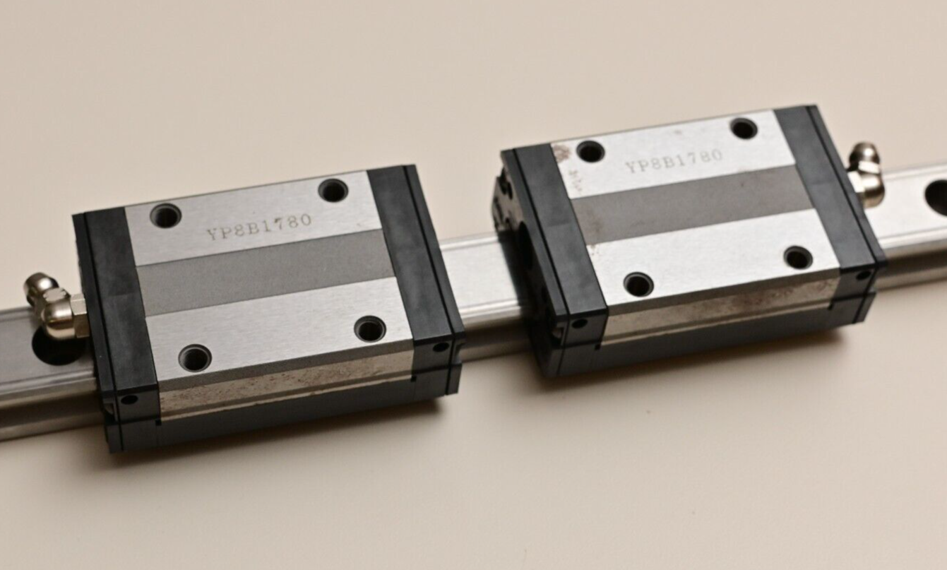 THK Linear Bearing Rail 58cm/22.75" with 2 SSR20 Blocks YP8B1780 CNC/3D Printer