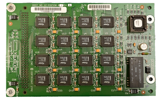 Proteon ProNET CNX 500 Router Flash Board Vintage 1992 12-452550 Intel N28F020