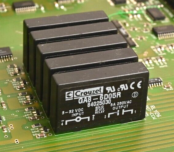 IonSpec FTMS Vacuum Controller Relay Board Crouzel GA8-6D05R Solid State Relays