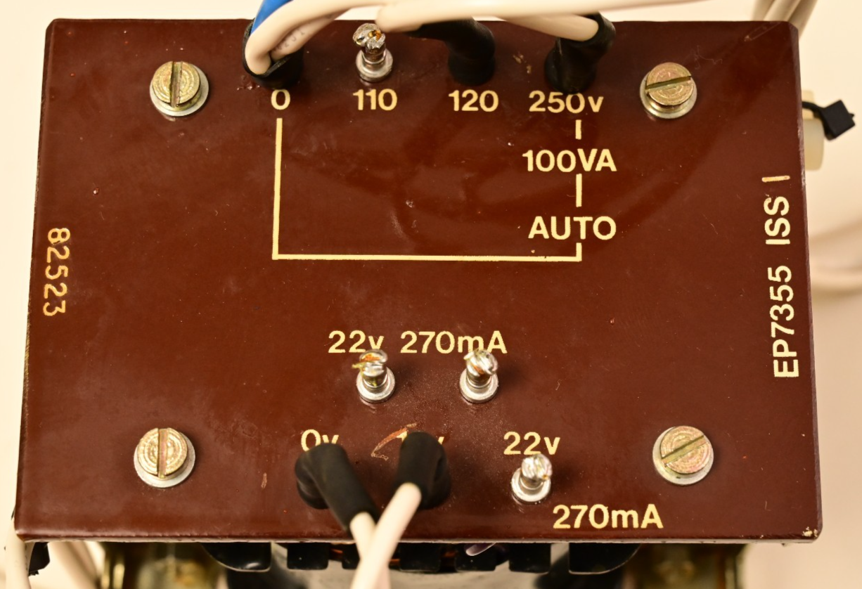 Express Transformers & Controls Transformer 110V/120V/250VAC 18V/22V@270mA 100VA
