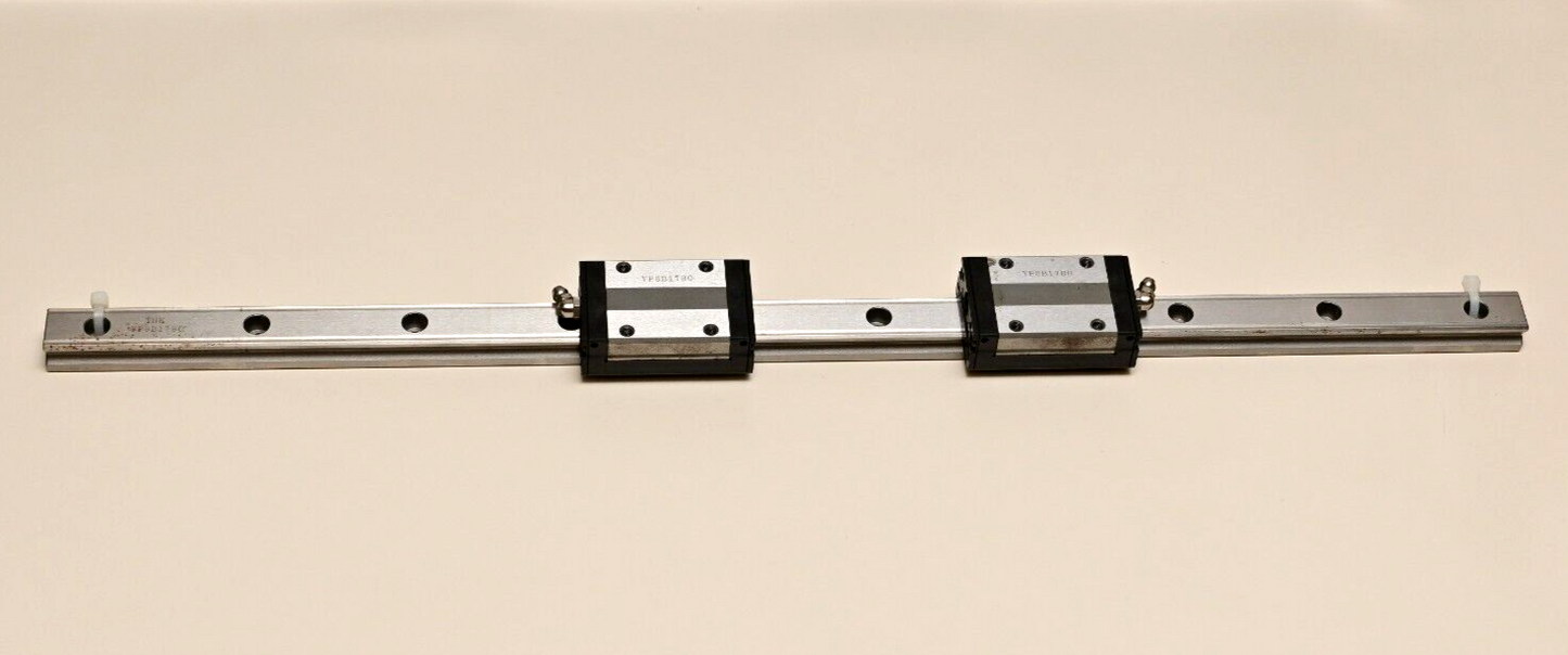 THK Linear Bearing Rail 58cm/22.75" with 2 SSR20 Blocks YP8B1780 CNC/3D Printer