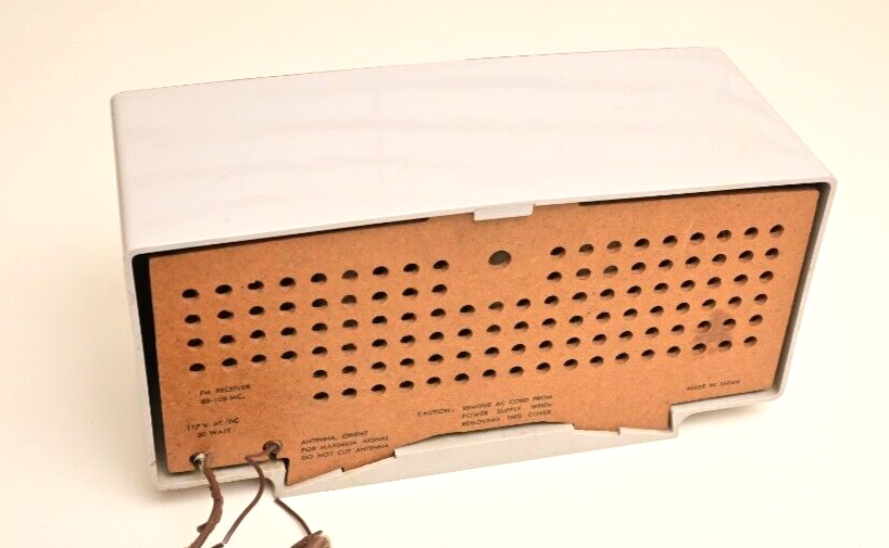 Rare Vintage Seico / National Tube FM Radio Japan 88-108MHz 6-Tube Needs Repair