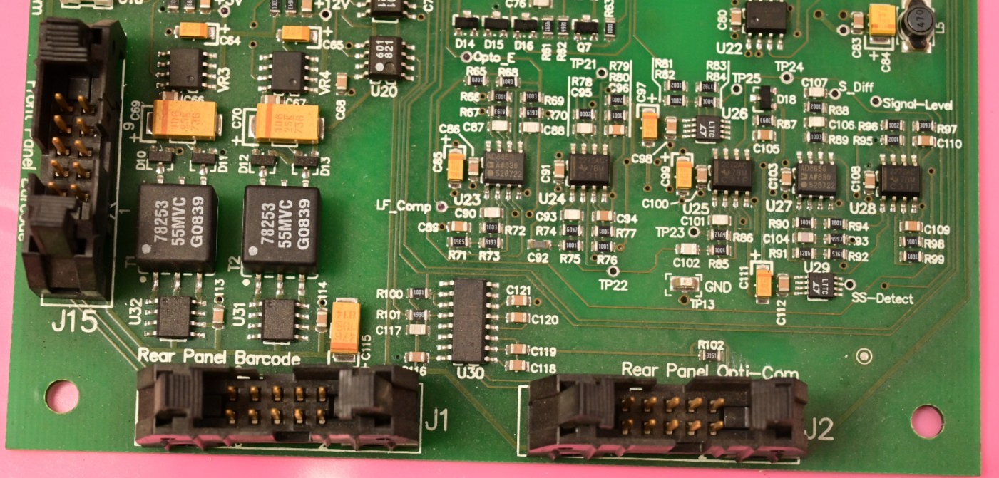 Watthour WECO 2350R PB012804 3-Phase Generator PC Board BB027103
