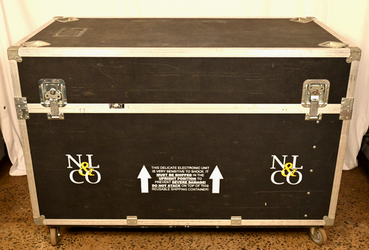 Nelson Case Corp. Large Travel/Roadie Case Trunk Keyboard? 58"x30"x 36" w/Wheels