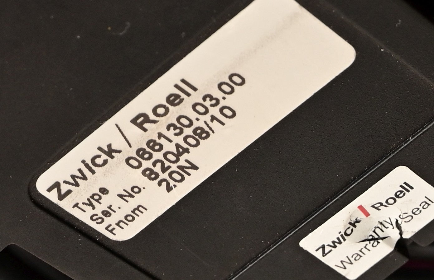 Zwick/Roell KAP-Z 20N Load Cell Sensor w/ Cable 066130.03.00