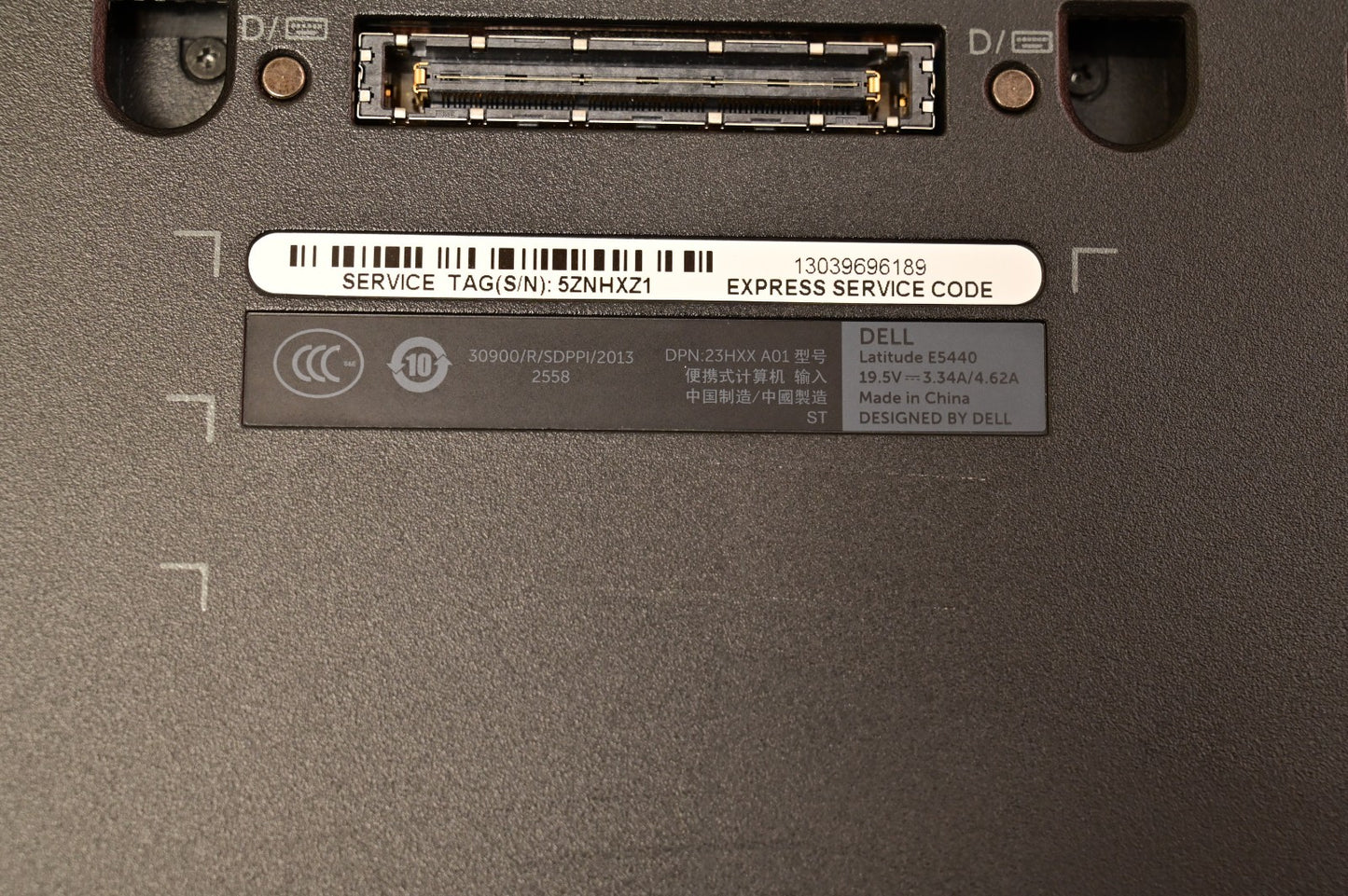 Dell Latitude E5440 Laptop for Parts/Repair P44G Windows 7 PRO COA Intel Core i5