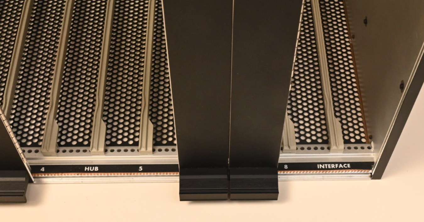 6U Schroff Style Card Slot Chassis 262mm Card Height  Backplane AG Comm. Systems