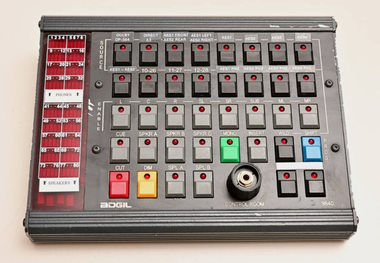 ADGIL 9840 Remote Control Panel for Surround Monitoring 9800 Series