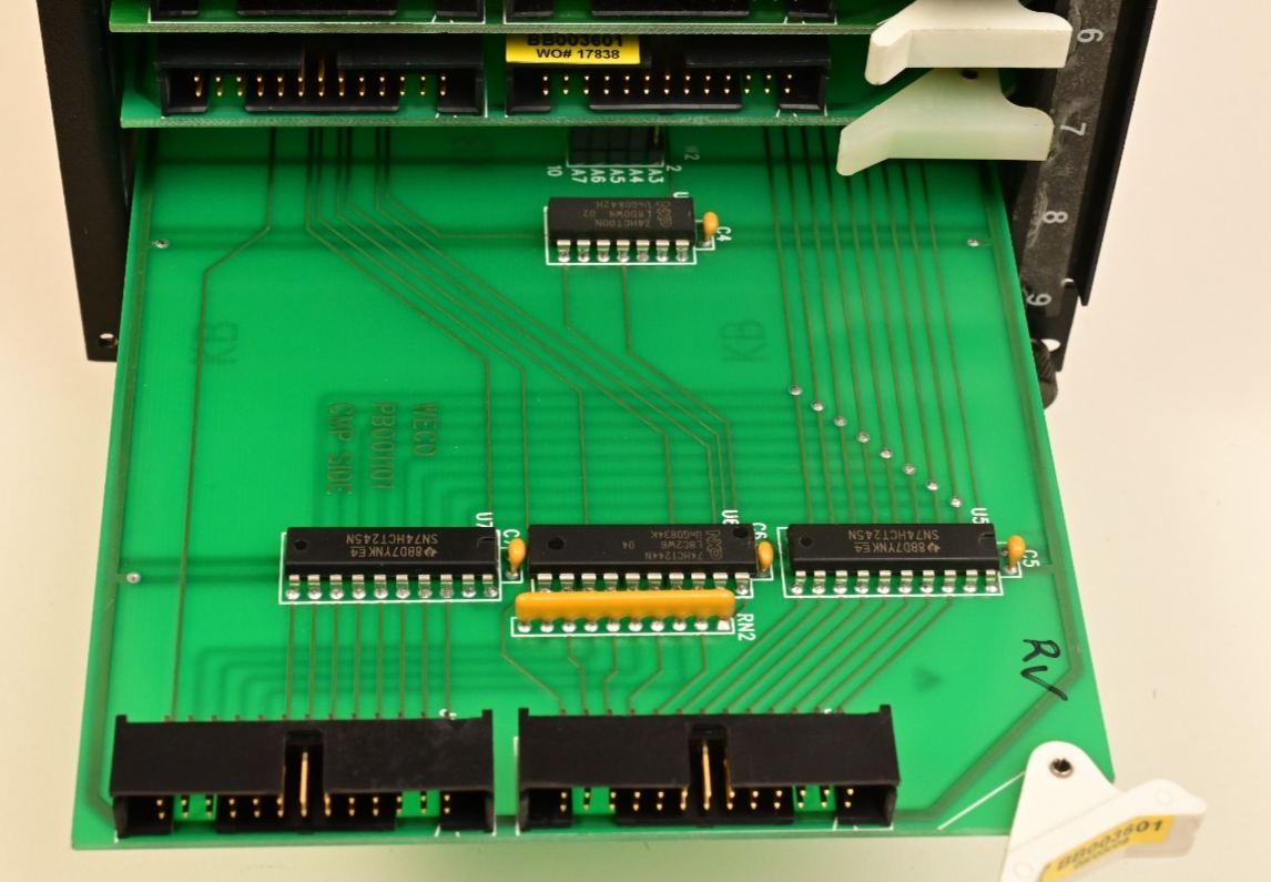 Versalogic VX-09T 9-Slot STD Bus Industrial SBC PC Card Cage WECO 2350 Zilog Z80