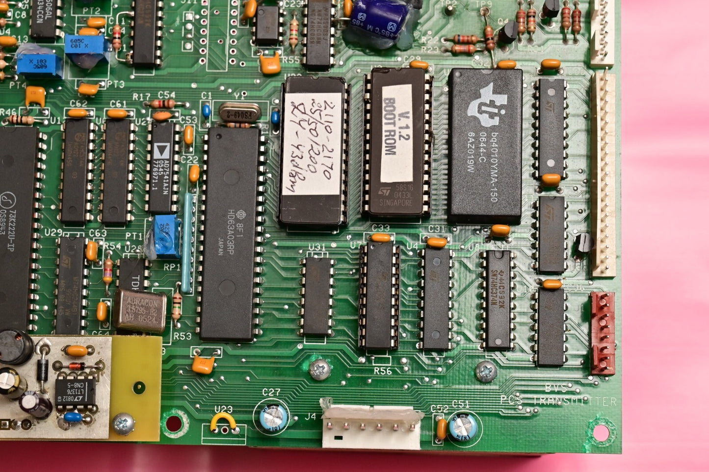 BVS Gator Main PCB 2110-2170MHz RF Synthesizer TDK PCU-554 Inverter AD7541 DAC