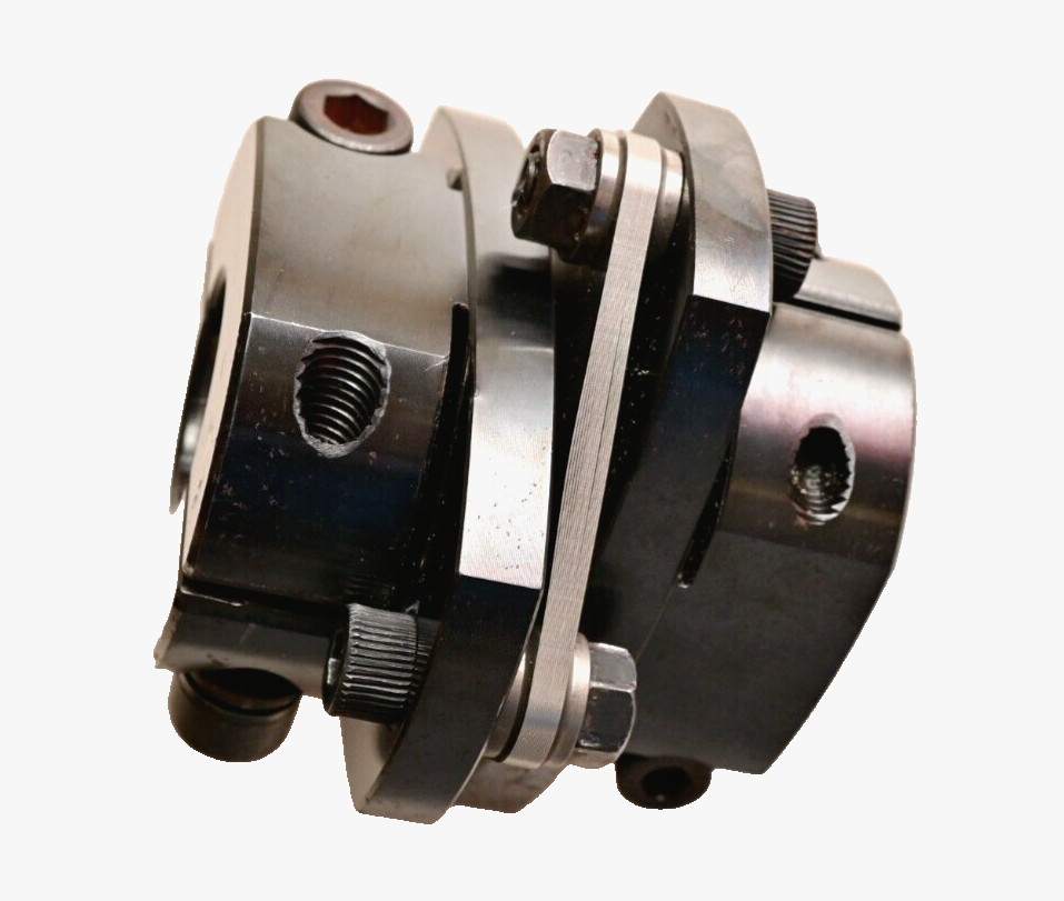Heavy Duty Motor Drive Coupling 30mm to 40mm Shaft Adapter Flex Disk Clamp