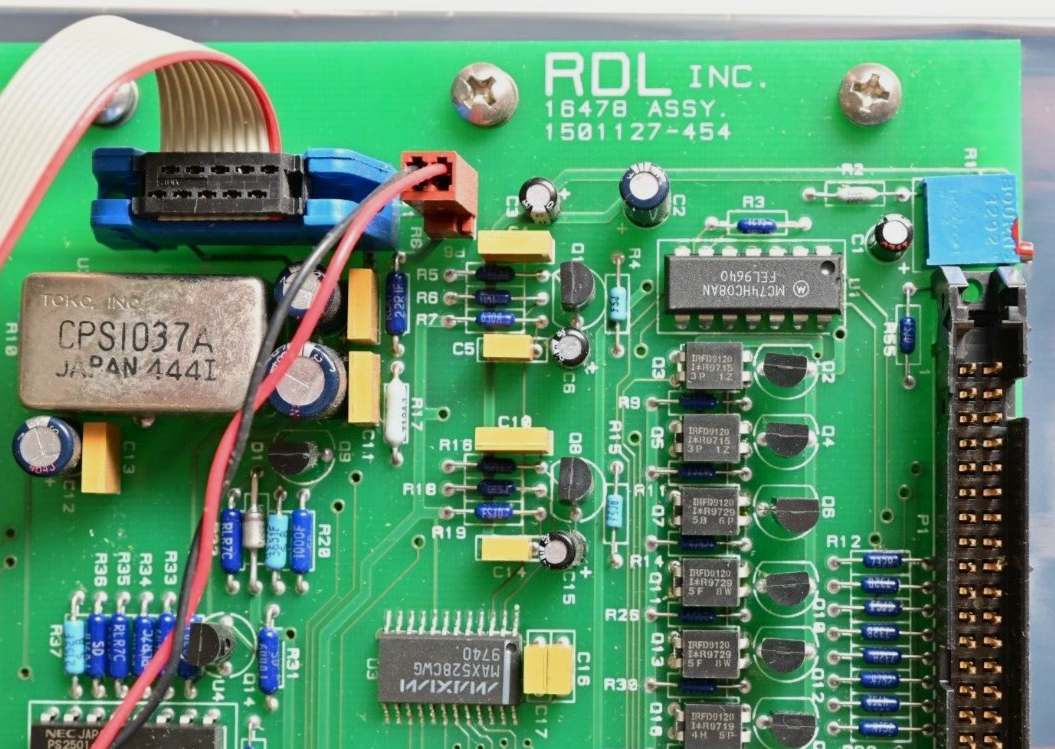 RDL 16478 8-Channel RF Synthesizer Control Board Maxim MAX528 DAC PIM Source