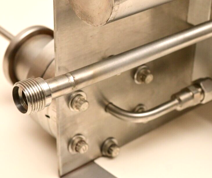 Mass Spec Vacuum Roughing Sample Volume Cryo Leak Assembly & Heater MDC Nupro SS