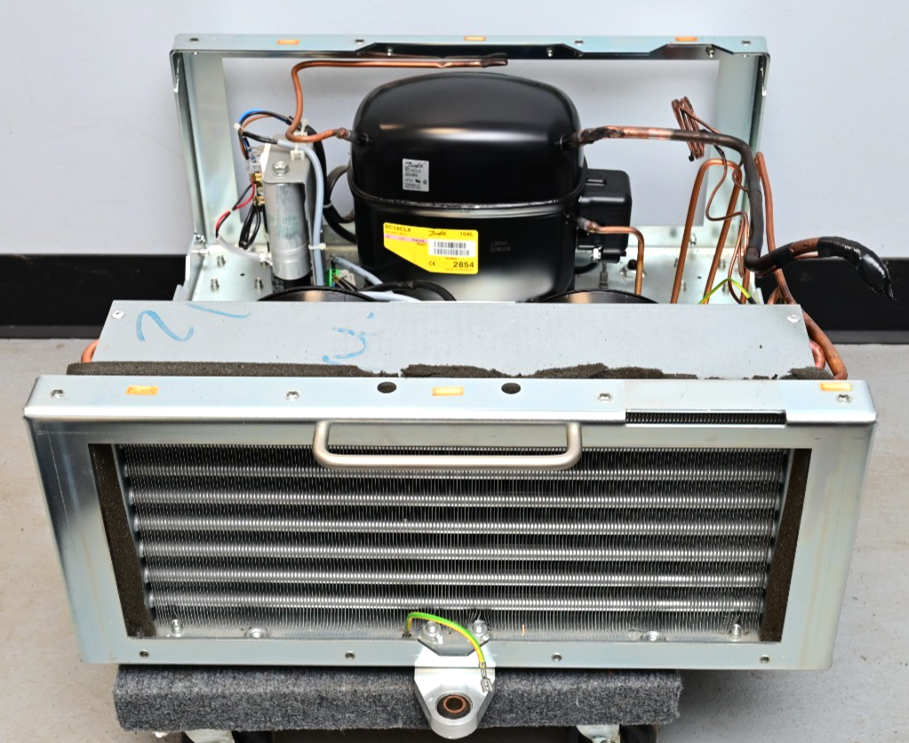 3/4HP Condensing Unit/Skid from Hettich Rotanta 46 RSC Danfoss SC15CLX LBP R404A