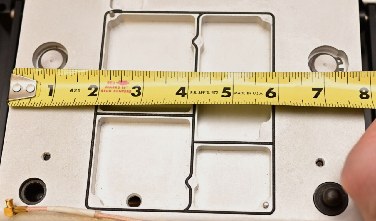 HP Agilent MCPA RF Amplifier Test Fixture w/Clamp DUT Bed of Nails 200mm x 200mm