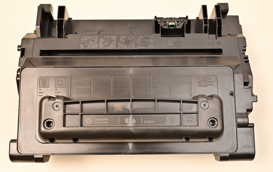 HP LaserJet Enterprise M604 81A Genuine Toner Cartridge Used 30% Remaining