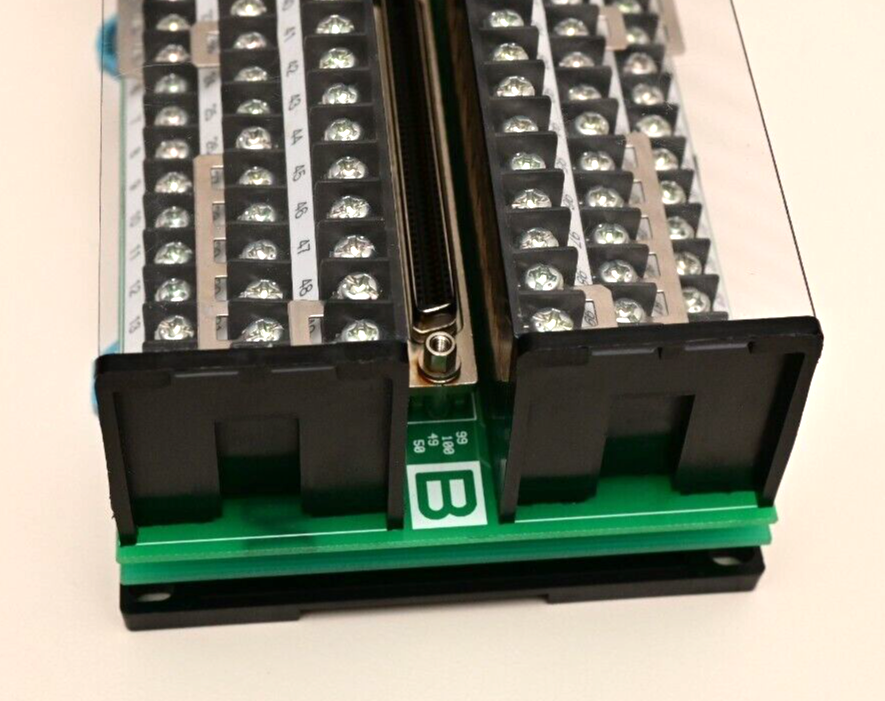 OPT-TB1 Terminal Block 2 x 100 Input/Output with +/- Power for I/O Contec? Japan