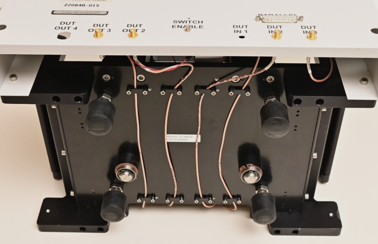 HP Agilent MCPA RF Amplifier Test Fixture w/Clamp DUT Bed of Nails 200mm x 200mm