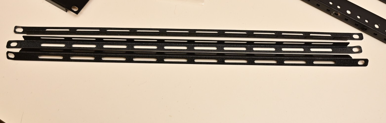 Middle Atlantic 20U/35" Rack Rails (4) w/ 3x 1U Filler Plates Etc Custom Cabinet