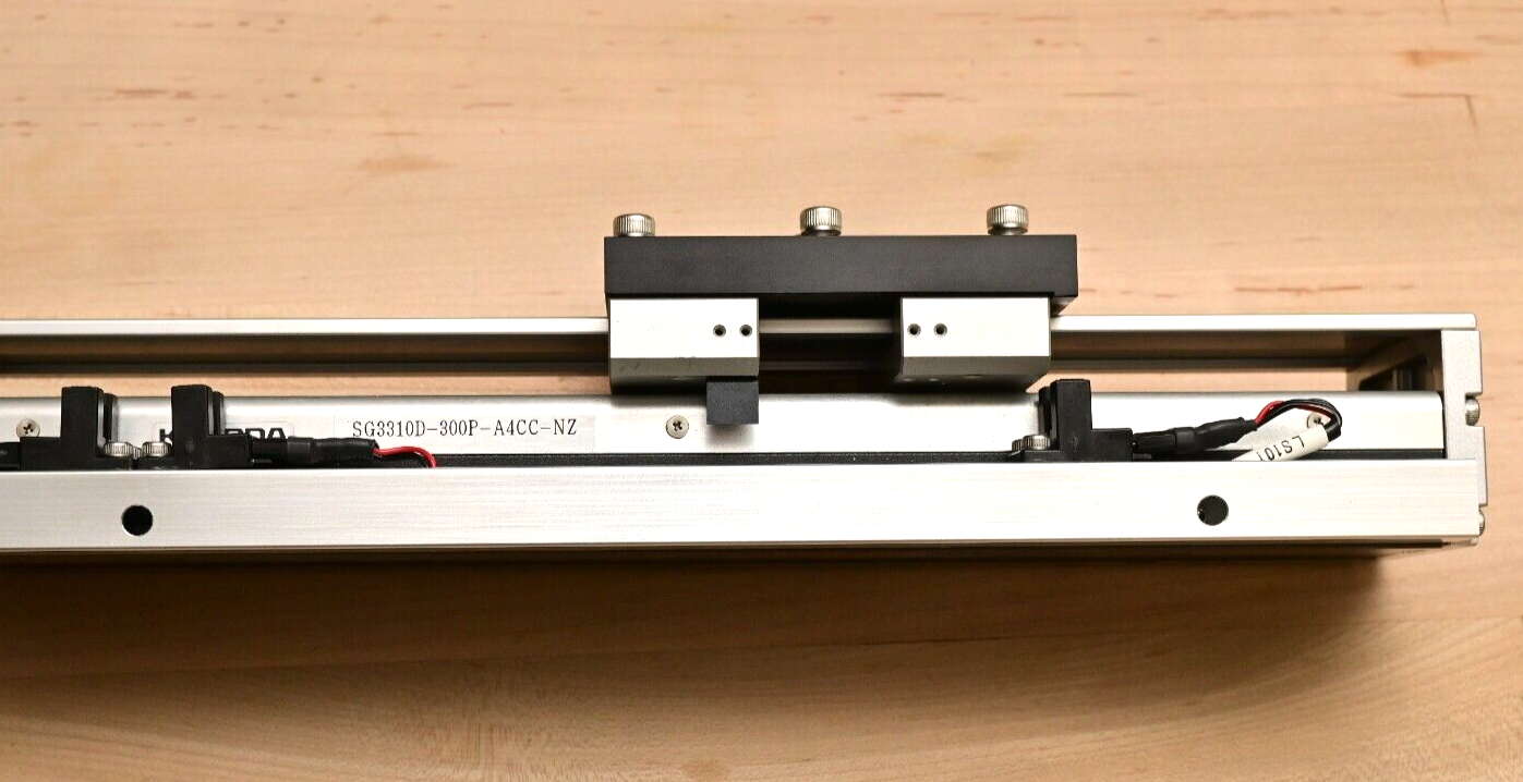 Kuroda SG3310D Ball Screw Linear Actuator w/ Vexta 5-Phase Stepper ~180mm Stroke