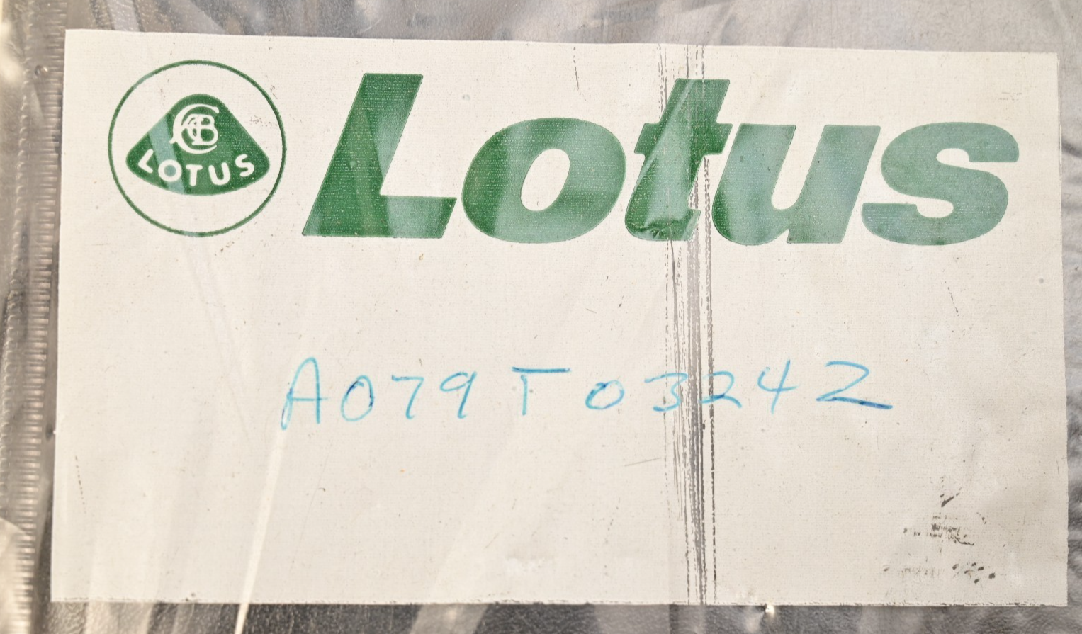 Lotus Esprit S1 Owner's Handbook NOS or Reprint? 1976 P/N A079T03242
