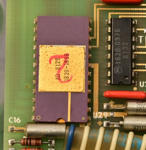 Vintage Hewlett Packard 6002A Main PCB Board Gold ICs GPIB AD 8128 ADC 26-0140
