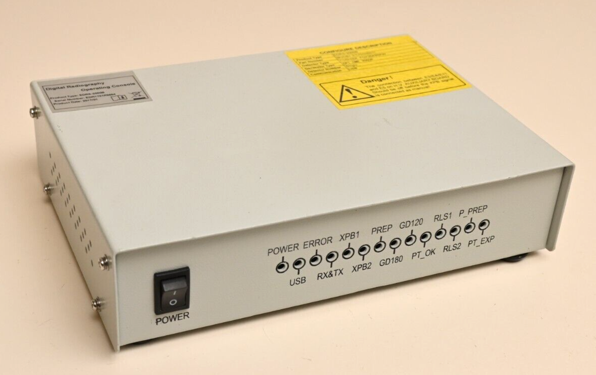 E-COM EDRS-2000B DR Operating Console USB X-Ray Sync Box for Toshiba/CPI DROC SW