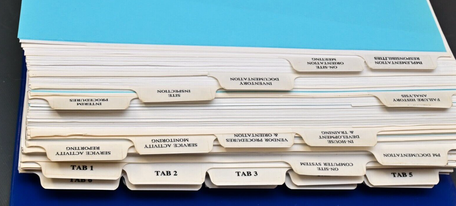 JANNX Medical Systems Asset Management Program Implementation Procedures Binder