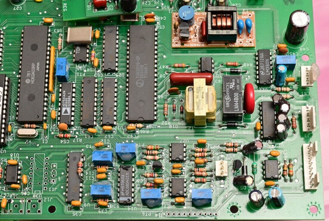 BVS Gator Main PCB 2.5-2.7GHz RF Synthesizer TDK PCU-554 Inverter AD7541 DAC