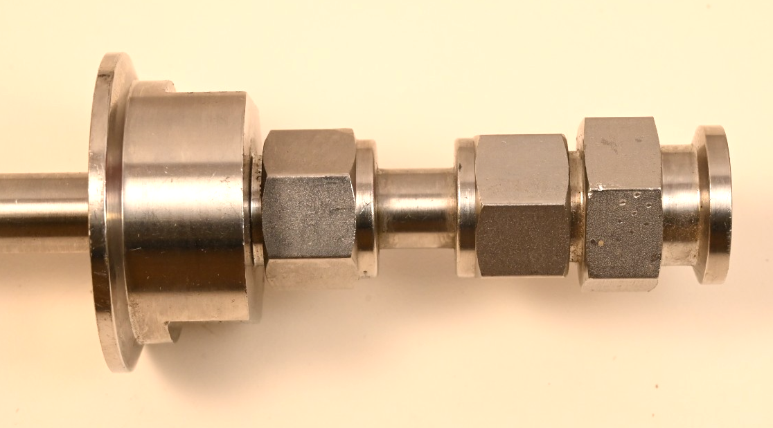 Large Stainless Steel Pipe for Vessel? 1/2" 316L w/ Swagelok Sanitary Fittings