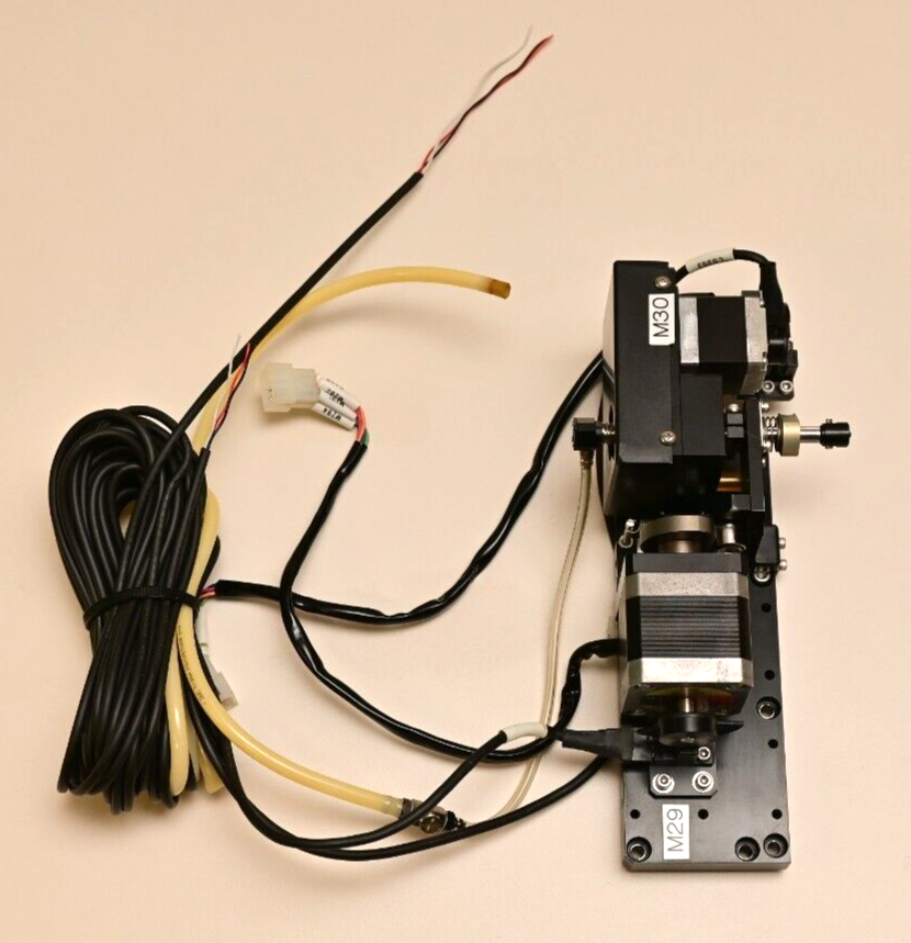 Vacuum Semiconductor Die Pick Up & Rotate Assembly Vexta Steppers THK Omron