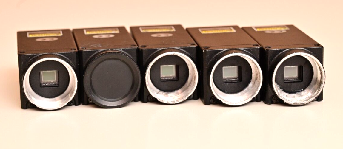 Lot of 5 Sentech STC-400HOL 1/2" Monochrome CCD Cameras Machine Vision C-Mount
