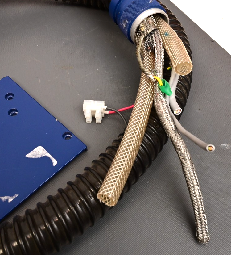 Spectrum Technologies Model LC Laser Umbilical Cable w/ Wiring & Cooling Hoses
