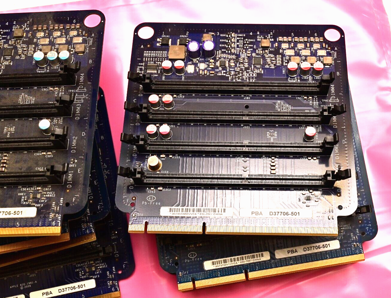 Lot of 7 Apple Riser Cards 820-1981-A PBA D37706-501 Dusty & Untested