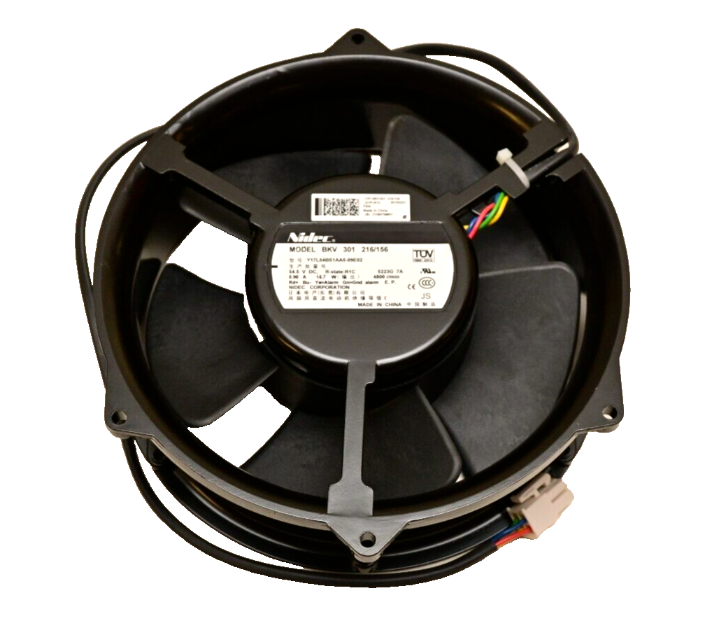 Nidec BKV 301 216/156 Fan ~7"x~2" 4800RPM 15.7W 48V/54.5V DC