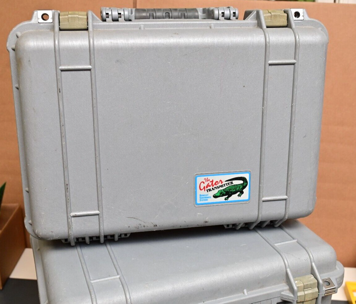 QTY 4 Modified Pelican 1500 Cases Equipment Enclosures BVS Gator Parts Lot
