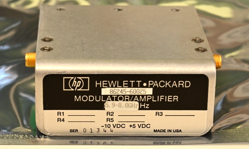 HP Modulator/Amplifier 5.9-8.0 GHz 8620A Option 86245-60025 SMA