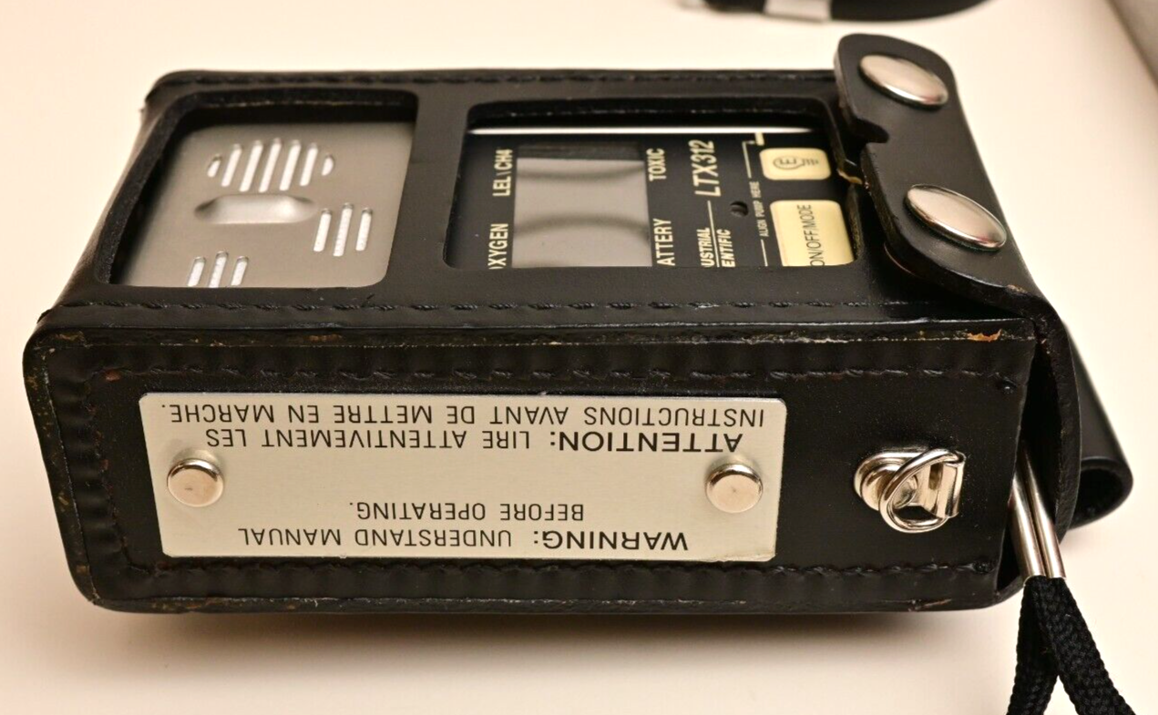 Industrial Scientific SP402 Sampling Pump & LTX312 Multi-Gas Monitor w/ VHS Tape