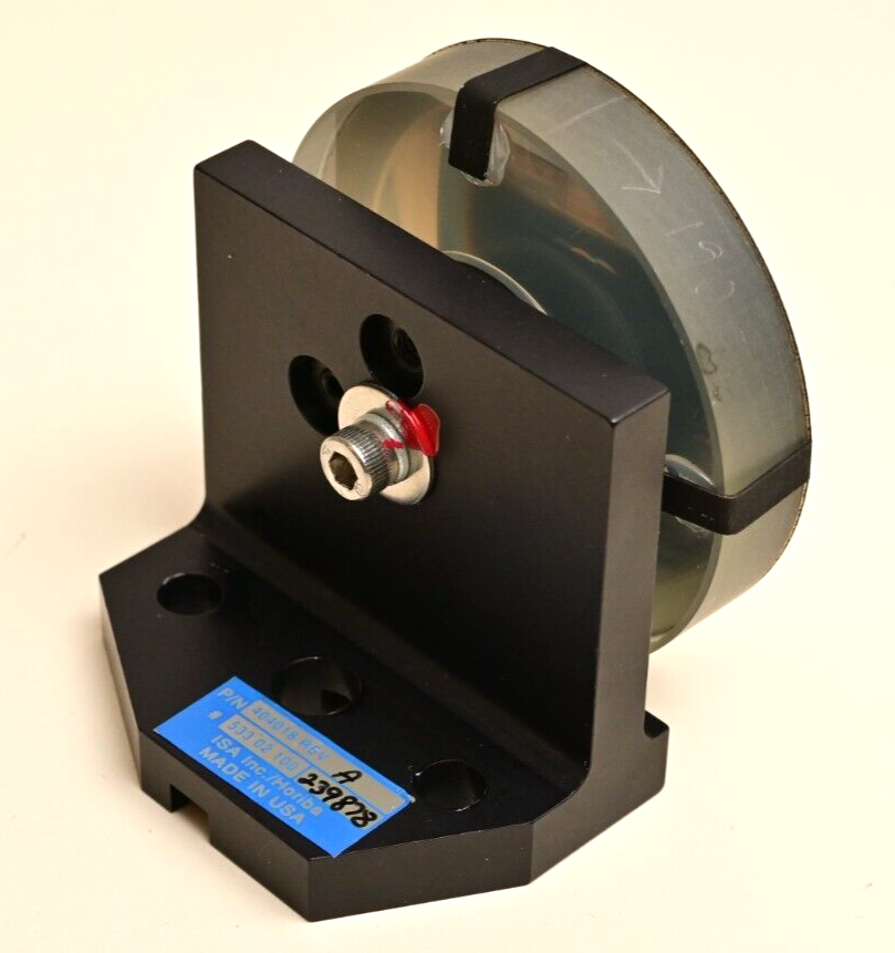 ISA Inc / Horiba Mounted 70mm Diameter Concave Mirror 404018-A UV Spectrometer
