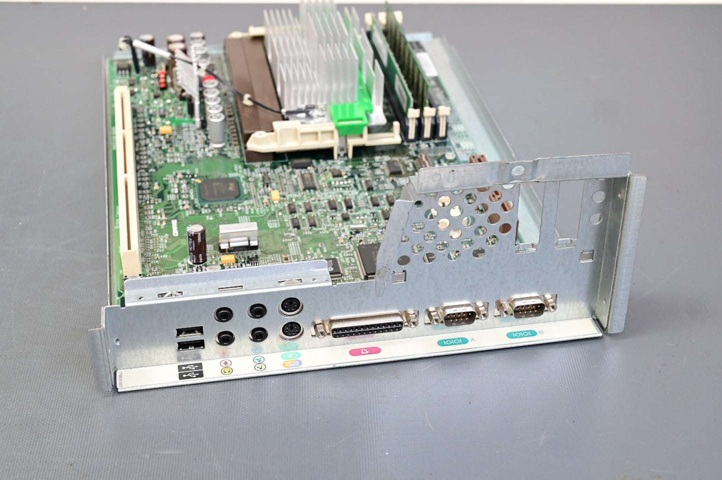 Vintage Compaq Deskpro P3/600 Motherboard w/ RAM ~1999/2000 Tested 010561-101