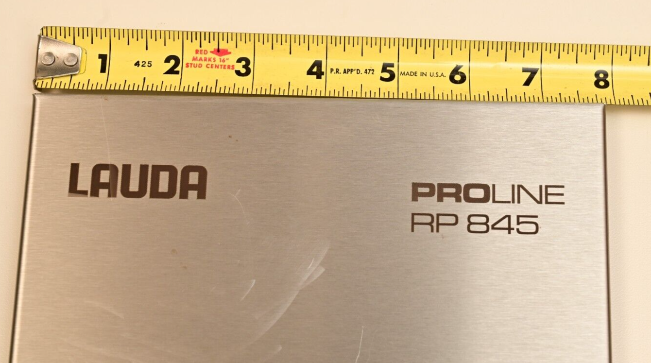 Lauda-Brinkmann Proline RP845 Refrigerating Circulator SS Grille/Door Assembly