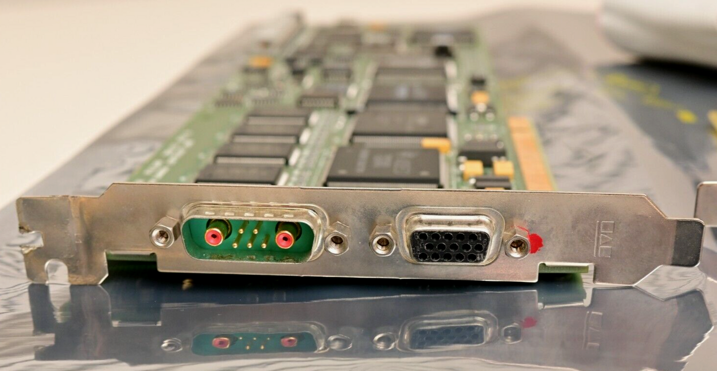 Matrox Pulsar 586-02 Rev B Frame Grabber PCI Video Card w/ DIG/MOD 587 & Cable