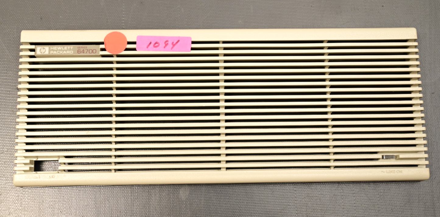 HP 64700 Emulator Front Panel Grille