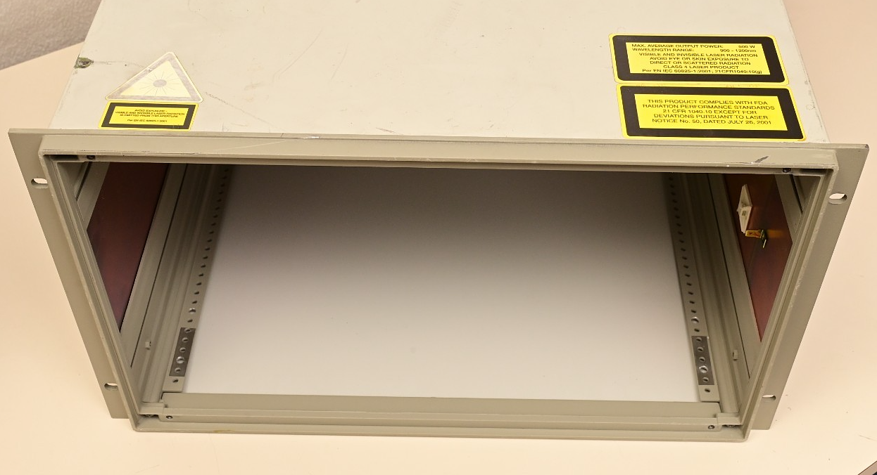 10U x 25" Deep Rack Mount Enclosure for Project Test Setup Cast Aluminum/Steel